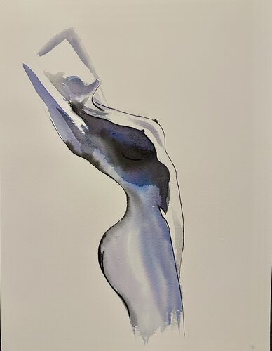 Hills par Katia Meller, Peinture en vente sur Singulart