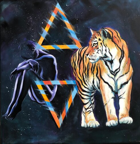 Balance par Katia Meller, Peinture en vente sur Singulart