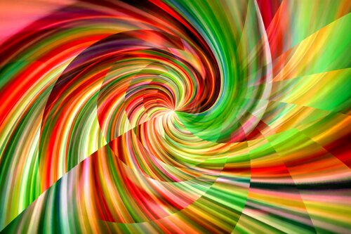 VORTEX PSYCHEDELIQUE 1B di Jean-Jacques MASSOU, Digitale in vendita su Singulart