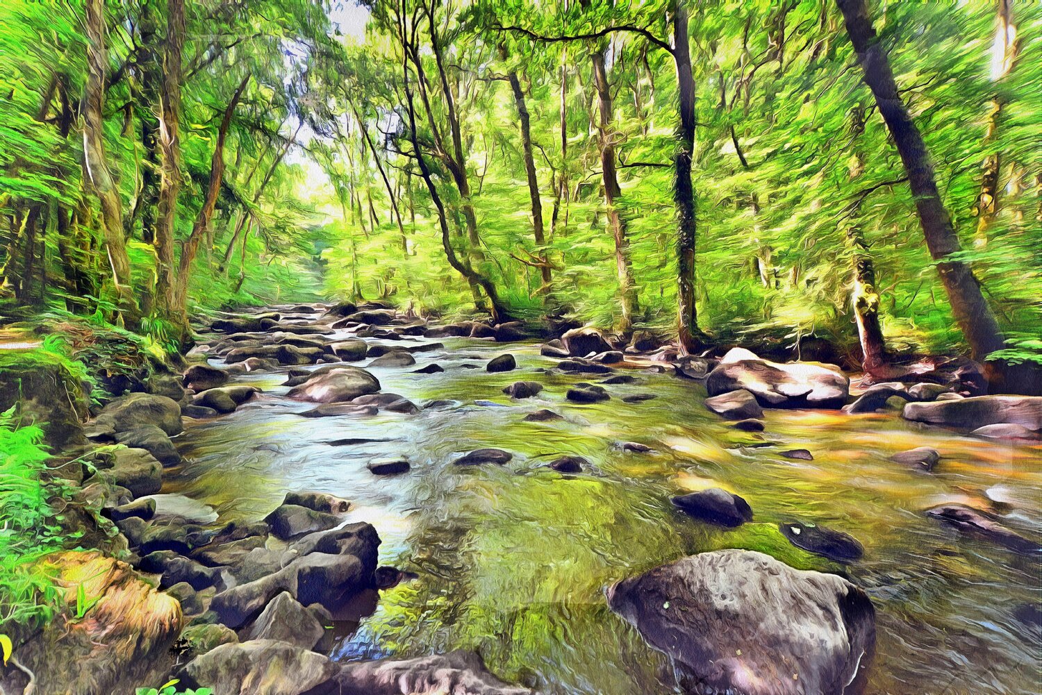 UNDERWOOD RIVER 1 Jean-Jacques MASSOU