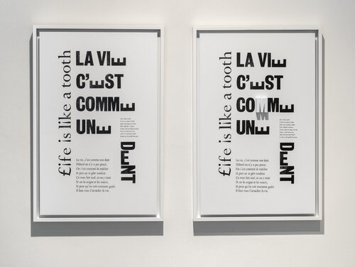 La Vie C'est Comme Une Dent, Hommage à Boris Vian, 2024 by Gulizar Cepoglu, Print for Sale on Singulart