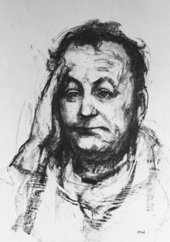 Coluche de Pierre Laffillé, Dibujo a la venta en Singulart