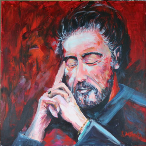 Der Denker de Simone Miksch, Pintura a la venta en Singulart