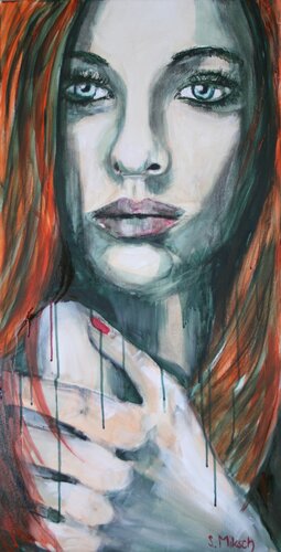 Rot von Simone Miksch, Malerei kaufen auf Singulart