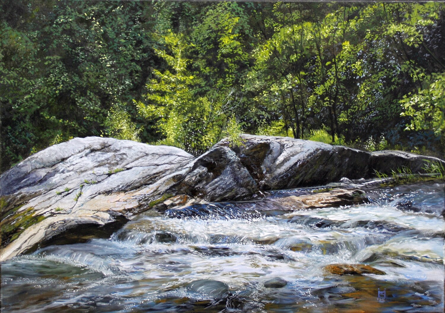 Wasser und Steine Simone Miksch