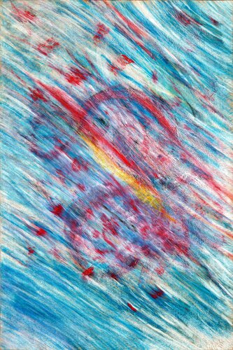 Blue  insert    11 de Lucio Salzano, Pintura a la venta en Singulart