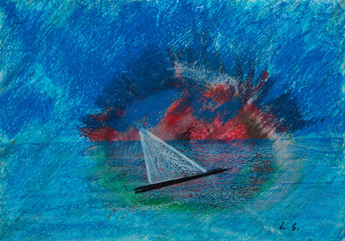 Ultima vela   8 by Lucio Salzano, 絵画 for Sale on Singulart