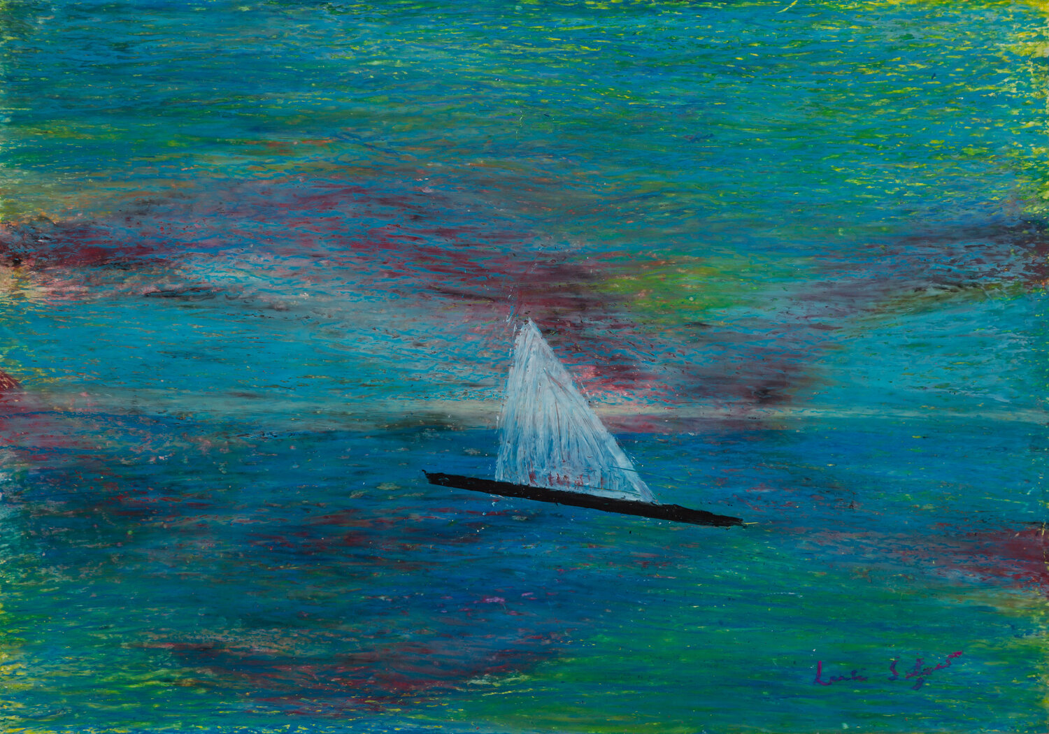 Ultima  vela  green.. Lucio Salzano