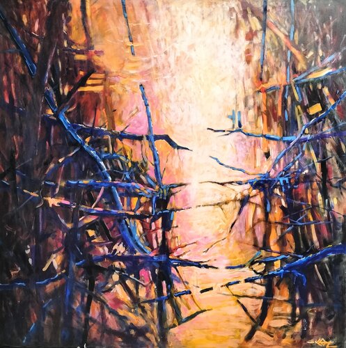 Tension van Dorel Cozma, Schilderij te koop op Singulart