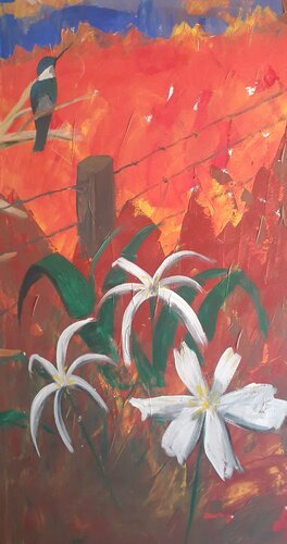 Naturaleza1 von Maria Alejandra Hernandez, Malerei kaufen auf Singulart