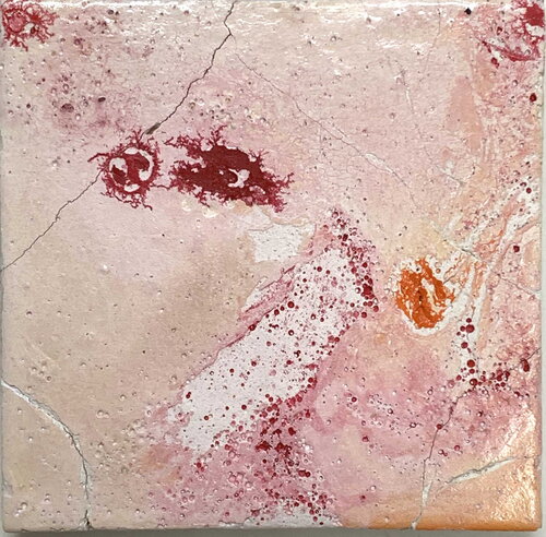 Gammelfliese#8 de Hubert Sieverding, Pintura a la venta en Singulart