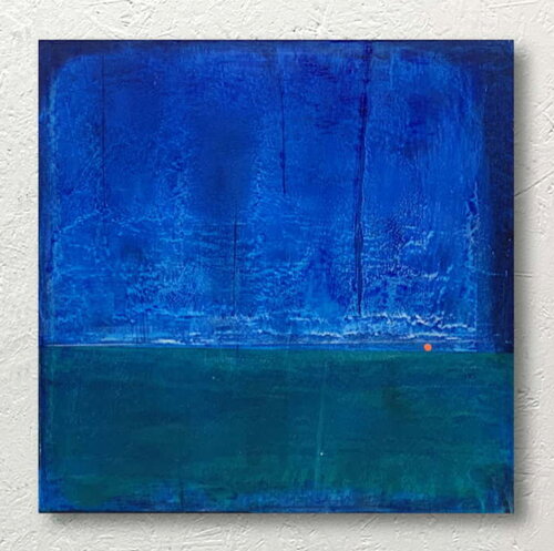 Am Meer (Grün) de Hubert Sieverding, Pintura a la venta en Singulart