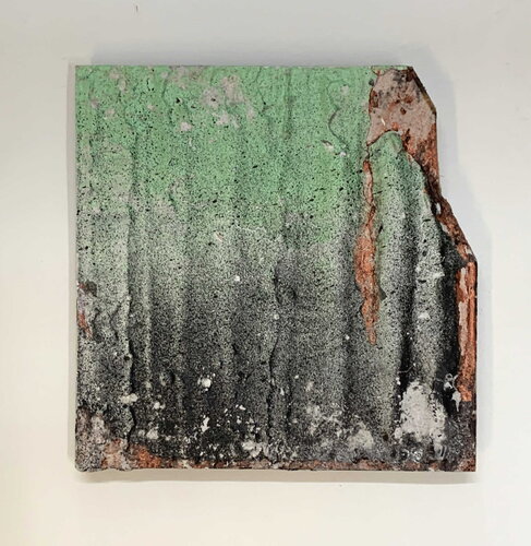 Gammelfliese#8 by Hubert Sieverding, Painting for Sale on Singulart