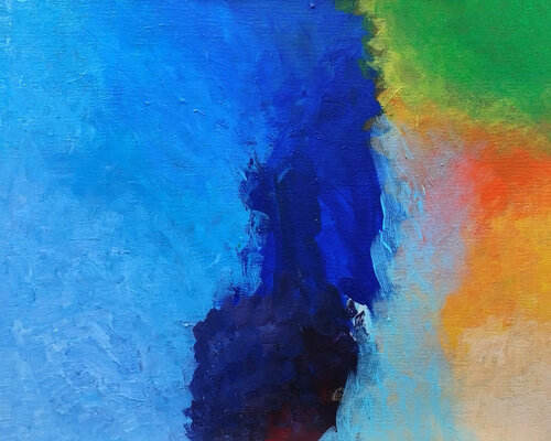 TRANSITION OF MEMORY von Ranjit Balmuchu, Malerei kaufen auf Singulart