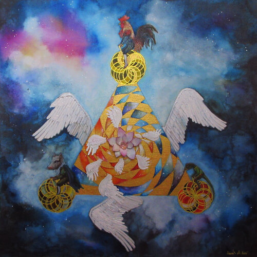 Breakthrough 2 – The Inner Path de Marianna Venczak, Pintura a la venta en Singulart