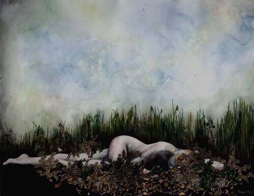 On the Hungarian Fallow de Marianna Venczak, Pintura a la venta en Singulart
