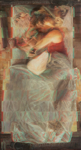Shuffled Intimacy by Diego Palacios, Print for Sale on Singulart