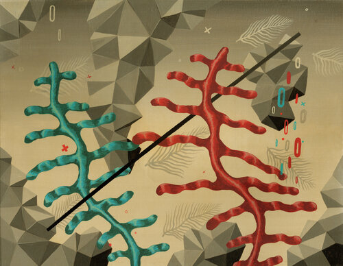 Bio 05 by Andres Agosin, Painting for Sale on Singulart