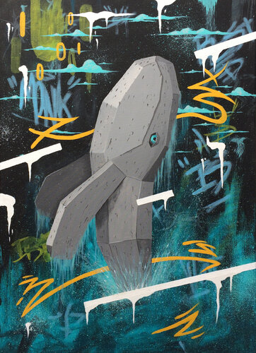 Cachalote by Andres Agosin, Painting for Sale on Singulart