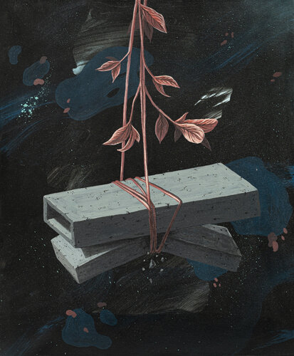 Tiempo Concreto 04 by Andres Agosin, Painting for Sale on Singulart