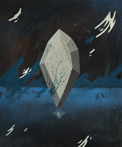 Tiempo Concreto 03 by Andres Agosin, Painting for Sale on Singulart