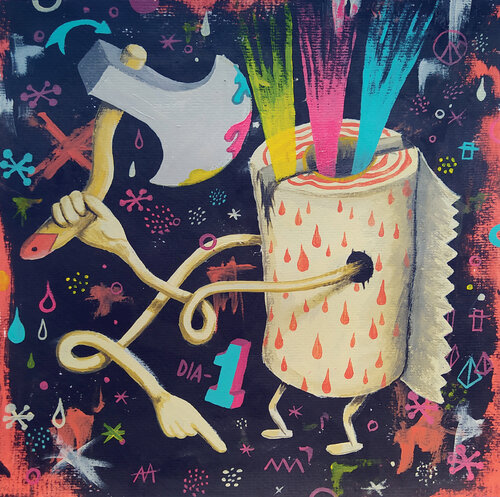 Dia 1 by Andres Agosin, Painting for Sale on Singulart