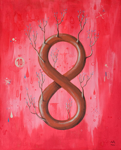 Venganza Natural 10 van Andres Agosin, Schilderij te koop op Singulart