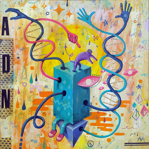 ADN by Andres Agosin, Other Media for Sale on Singulart