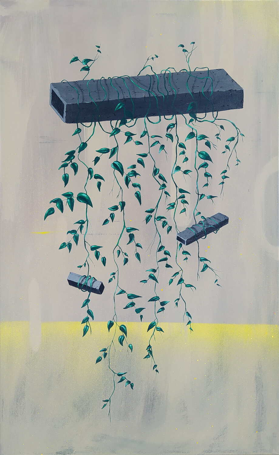 Tiempo Concreto 07 Andres Agosin Pintura original en venta