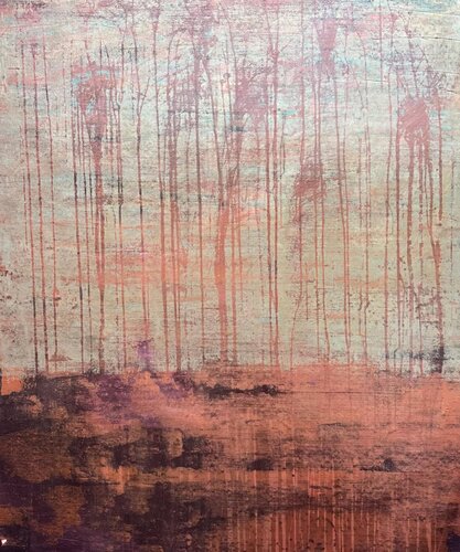 Misty morning di Maria bostrom, Pittura in vendita su Singulart