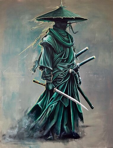 The Protector de Alessandro De Luca, Pintura a la venta en Singulart