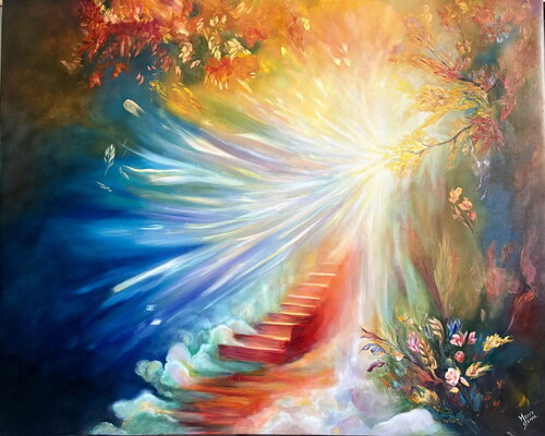 PEREGRINAJE by Merce Sierra, Painting for Sale on Singulart
