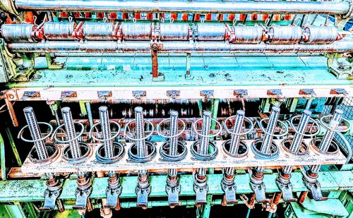 The Machine di Stefan Görres, Opera su carta in vendita su Singulart