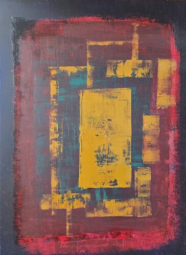 Ordnung und Ruhe am Tisch de Stefan Görres, Pintura a la venta en Singulart