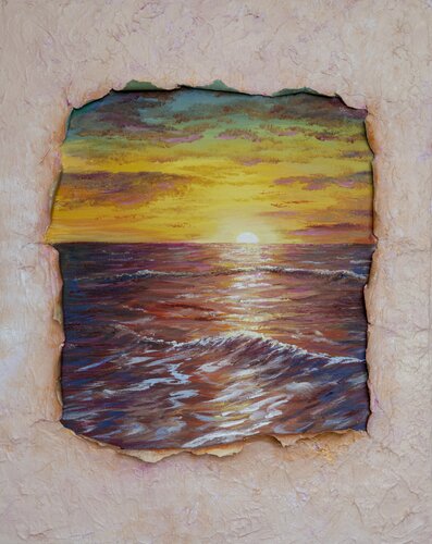 Between Layers by Gergely Fabian, 회화 for Sale on Singulart