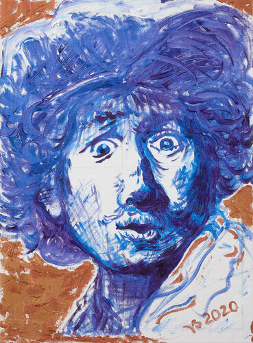 Rembrandt by Valentina Barbieru, Painting for Sale on Singulart