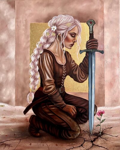 Humility di Lena Bay, Pittura in vendita su Singulart