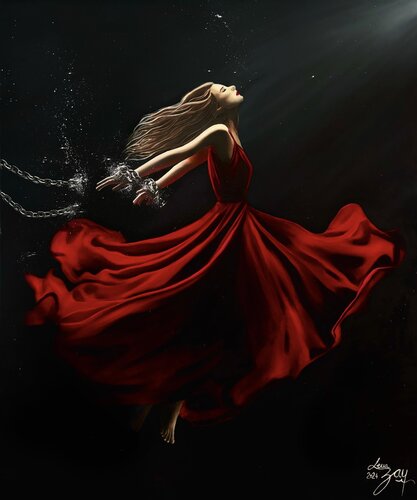 Unchained di Lena Bay, Pittura in vendita su Singulart