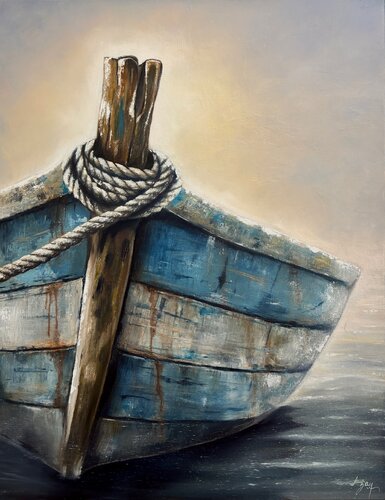 Old Friend di Lena Bay, Pittura in vendita su Singulart