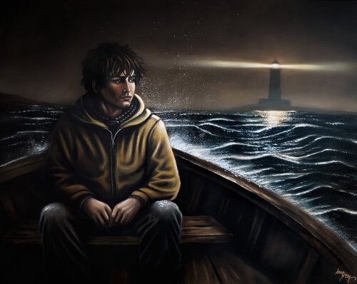 The Light Behind van Lena Bay, Schilderij te koop op Singulart