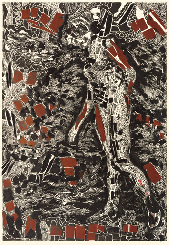 Revealing (ink and monotype, technical pen) by Sebastian Skowroński, Work on Paper for Sale on Singulart