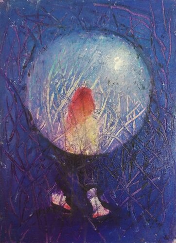 Resilient di Dimitra Gkoutzou, Opera su carta in vendita su Singulart