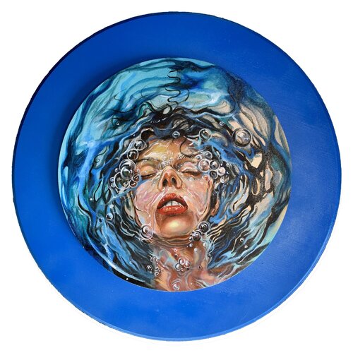 The Purification by Lady Natalia Perez Lozano, Painting for Sale on Singulart