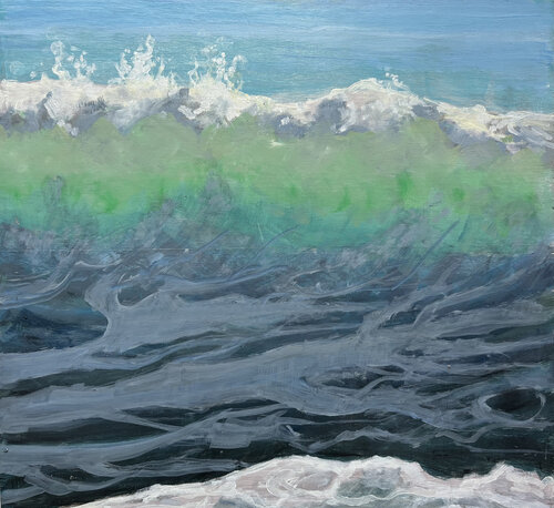 Aquatic light van Michèle Buchet, Schilderij te koop op Singulart