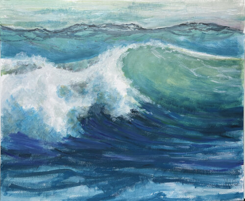 Atlantic 1 by Michèle Buchet, Painting for Sale on Singulart