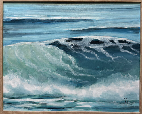 Atlantic 2 van Michèle Buchet, Schilderij te koop op Singulart