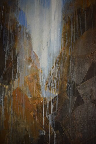 LA SENDA ACUÁTICA 4 par Manu Rey Piulestán, Peinture en vente sur Singulart