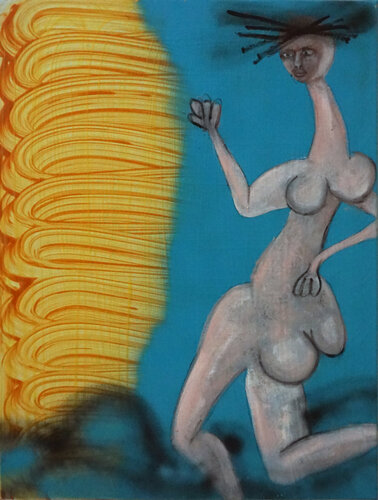 Nixe by Peter Kupferschmitt, Painting for Sale on Singulart
