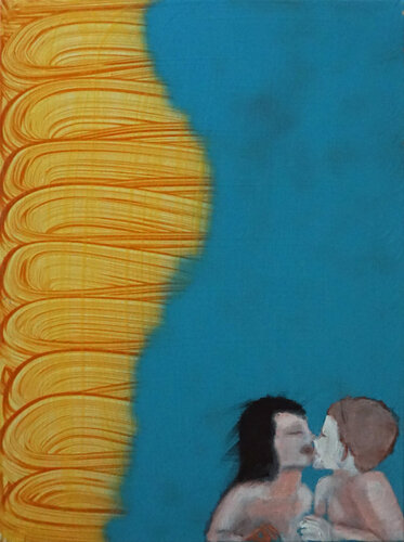 Zwei Kleine van Peter Kupferschmitt, Schilderij te koop op Singulart