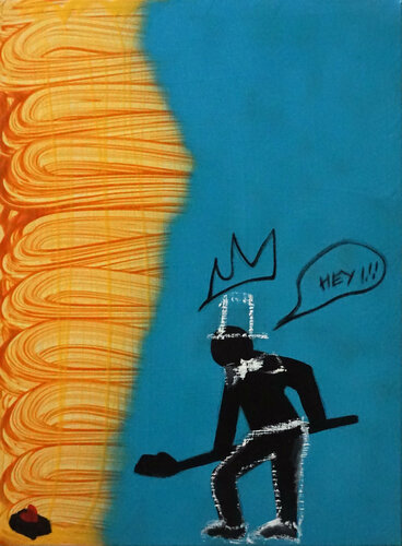 Was denn? van Peter Kupferschmitt, Schilderij te koop op Singulart